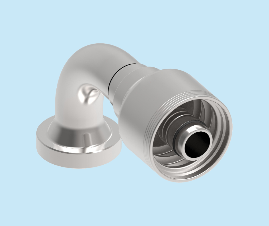 Danfoss crimp fitting 4S8FHB8 90°