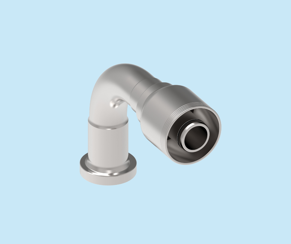 Danfoss crimp fitting 4S16FHB16.120 90° long drop