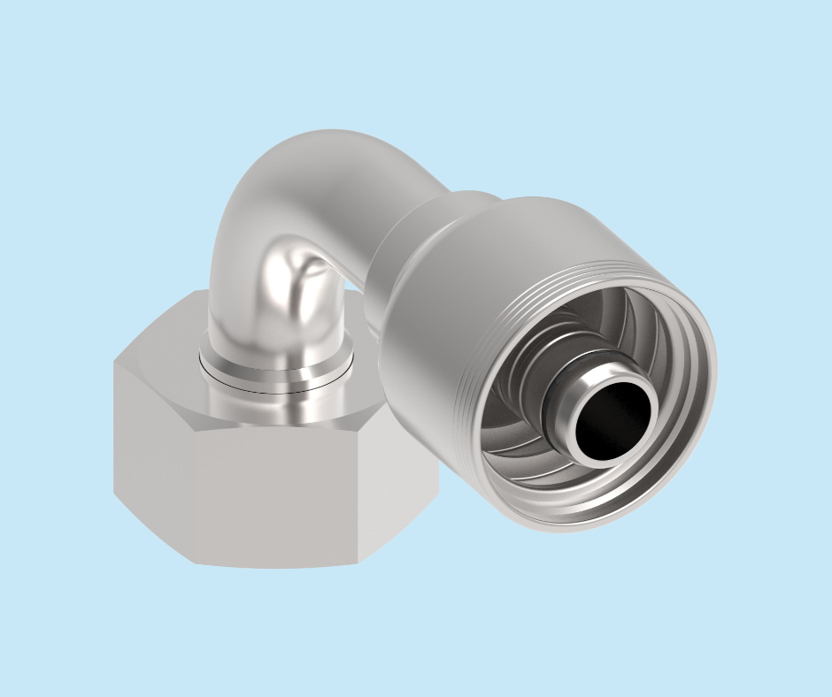 Danfoss crimp fitting 4S8DSB6 90°