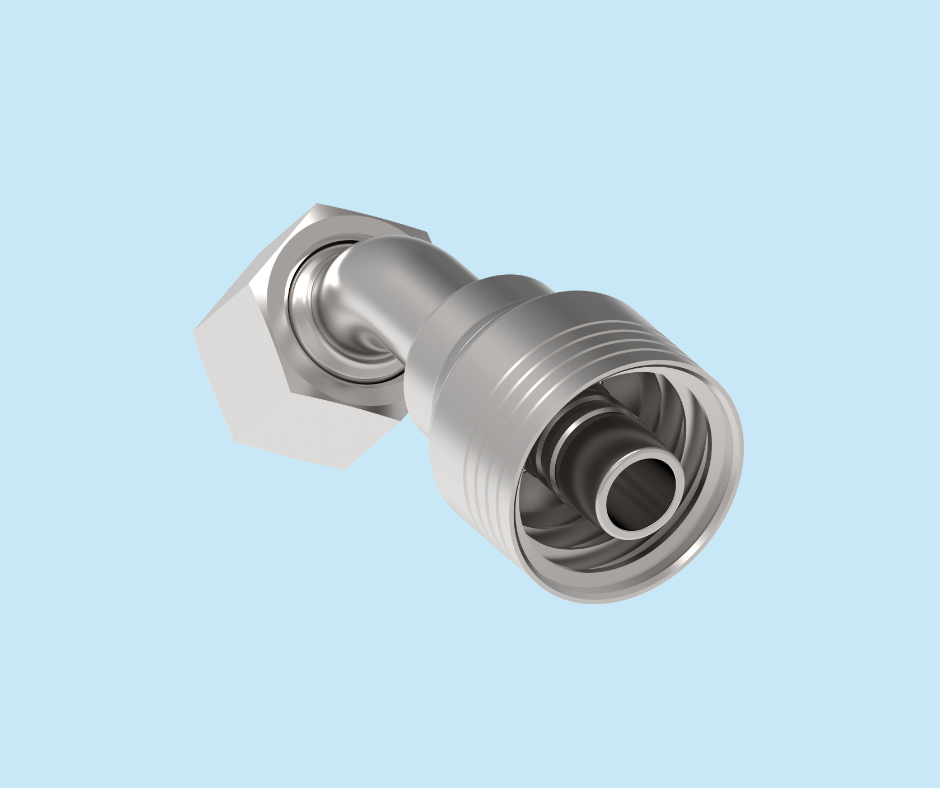 Danfoss crimp fitting 4SA10FRA8 45°