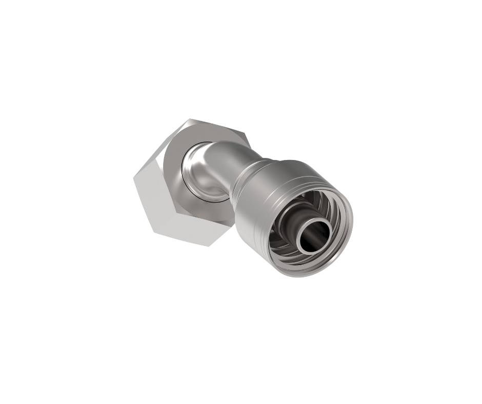 Danfoss crimp fitting 1A6DSA4 45°