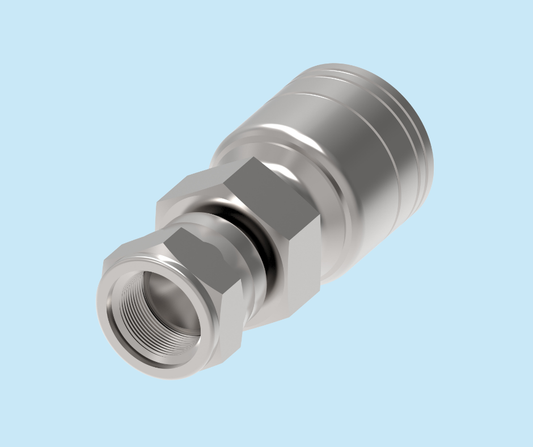 Danfoss crimp fitting 1A4JM4 (2 hexes)