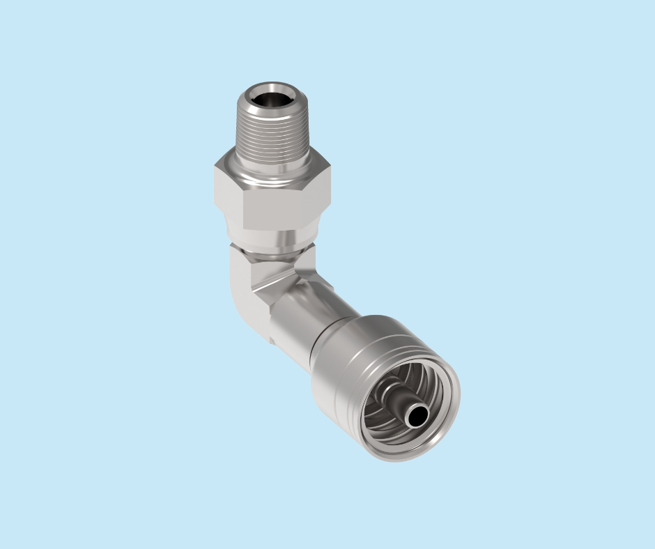 Danfoss crimp fitting 1AA4PSB4 90°