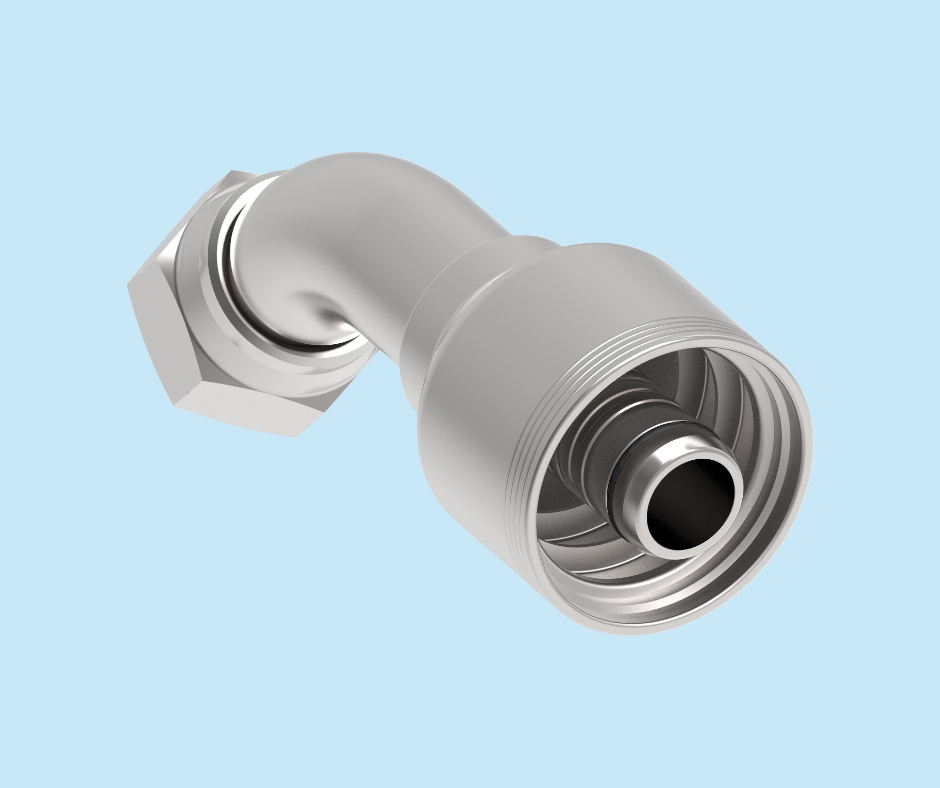 Danfoss crimp fitting 4S8BFA8 45°