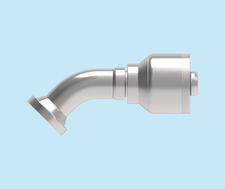Danfoss crimp fitting 4S8FLA8 45°