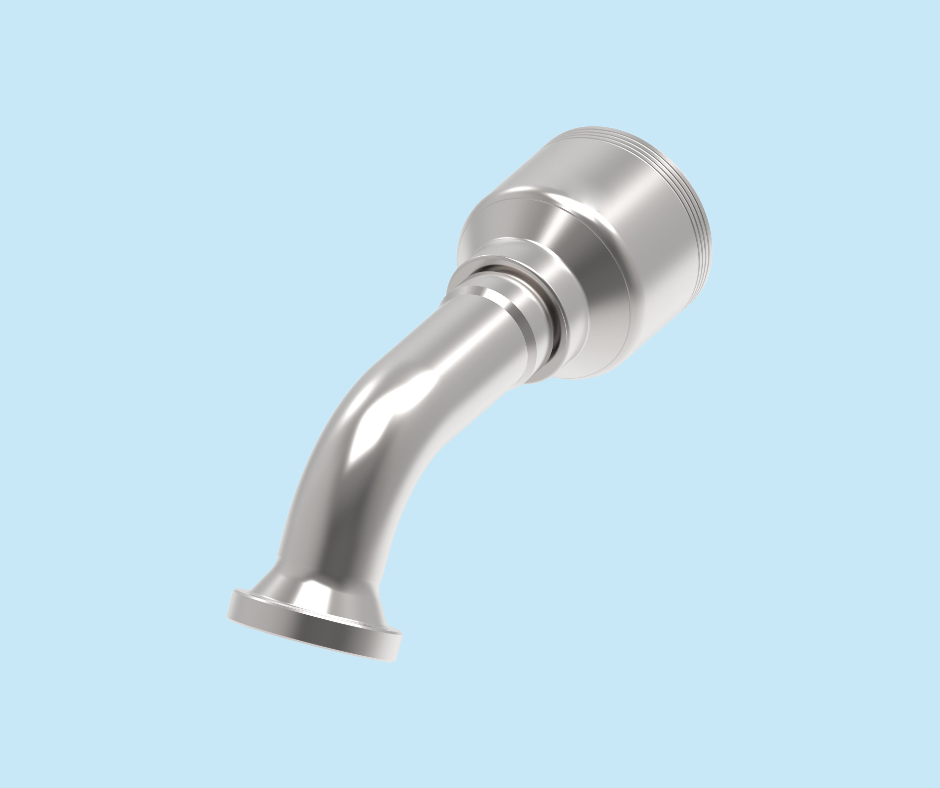 Danfoss crimp fitting 4S8FLG8 60°