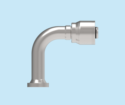 Danfoss crimp fitting 4S16FLB16.116 90° long drop