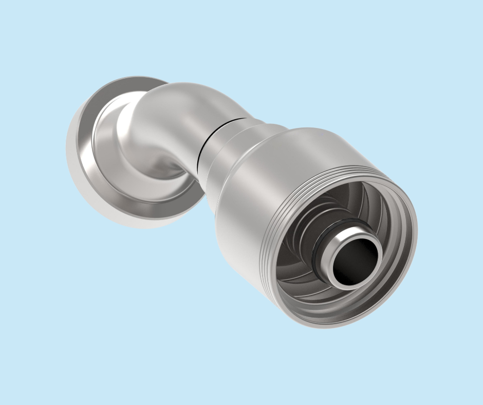 Danfoss crimp fitting 4S8FHA8 45°