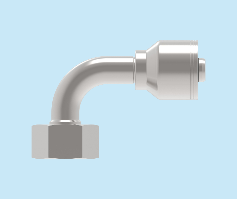 Danfoss crimp fitting 4S8DSB6 90°