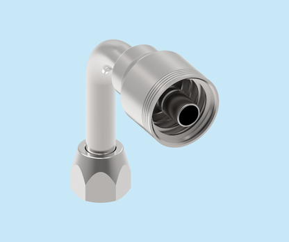Danfoss crimp fitting 4SA12FJC12 90° long drop