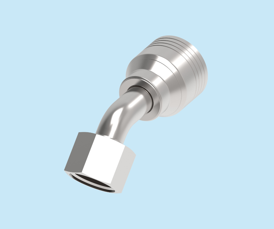 Danfoss crimp fitting 4SA10FRA8 45°