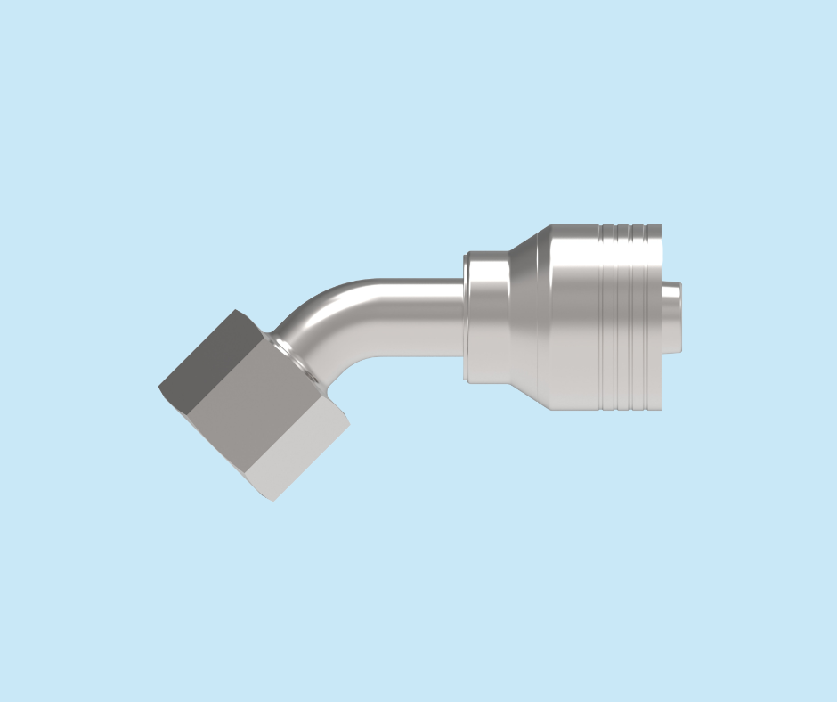 Danfoss crimp fitting 4SA10FRA8 45°
