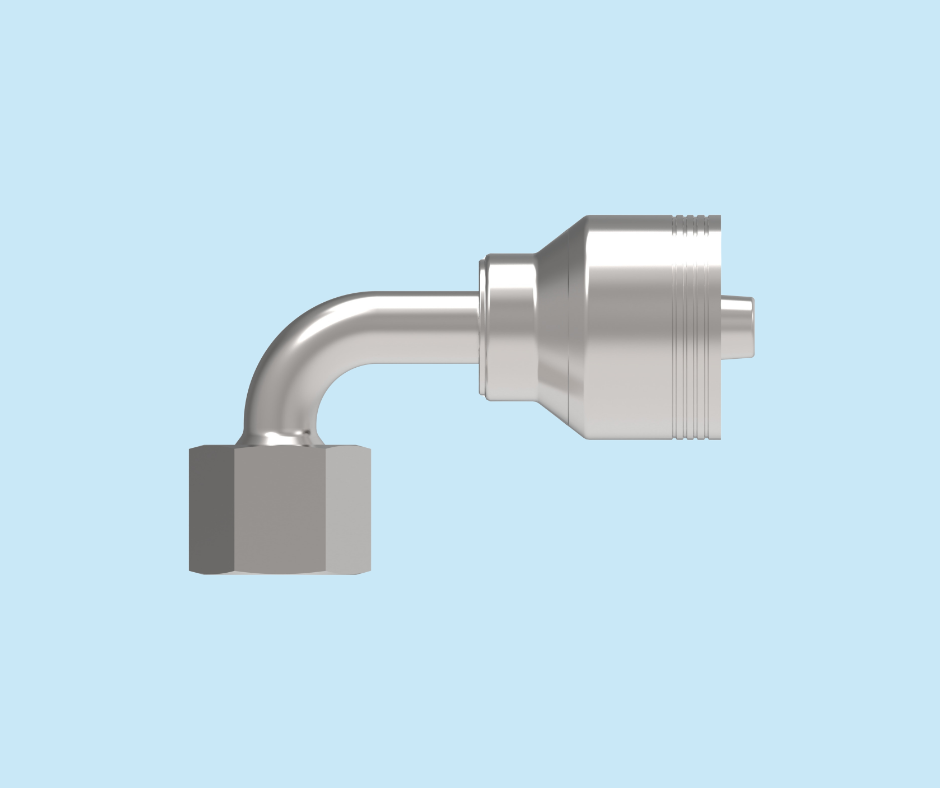 Danfoss crimp fitting 4SA8FRB8 90°