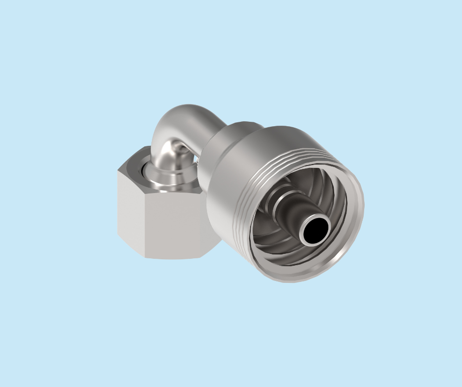 Danfoss crimp fitting 4SA8FRB8 90°