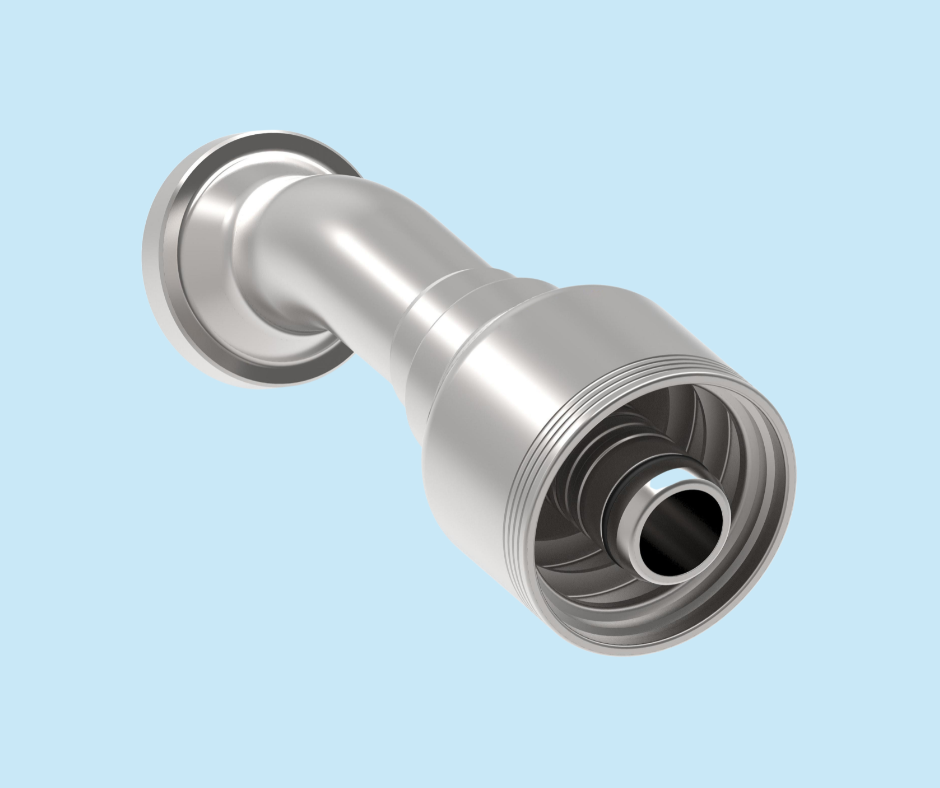 Danfoss crimp fitting 4S8FLF8 30°