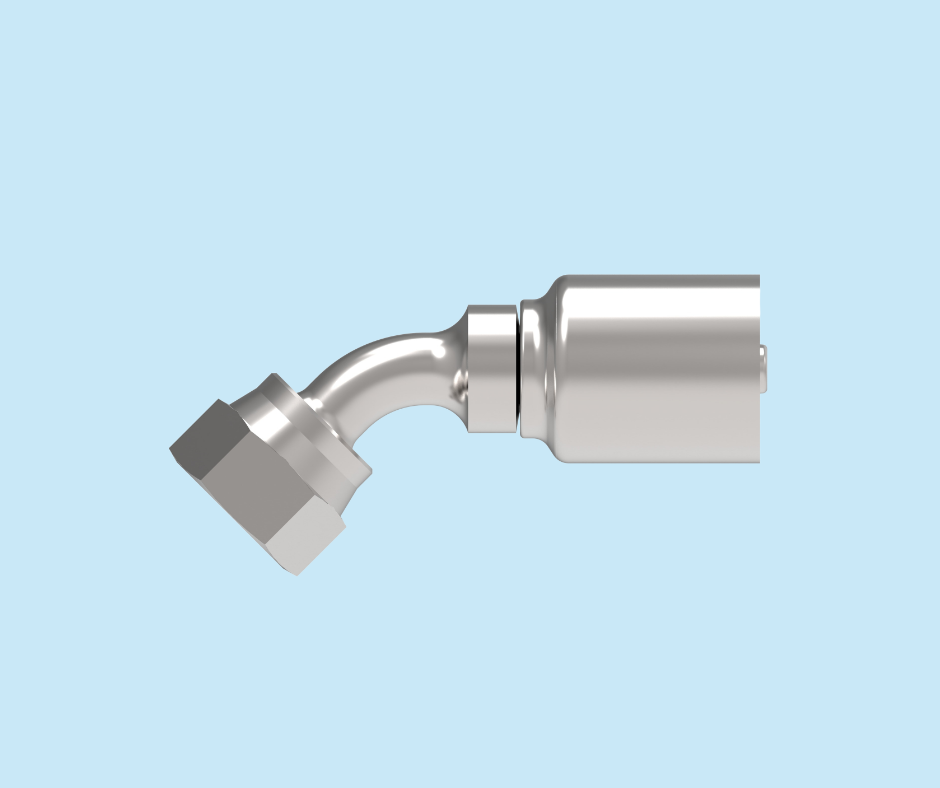 Danfoss crimp fitting 4TA4FRA4 45°