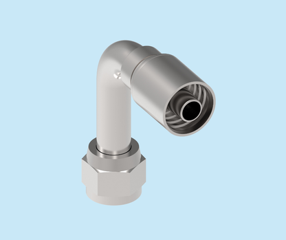 Danfoss crimp fitting 4TA6FJC6 90° long drop