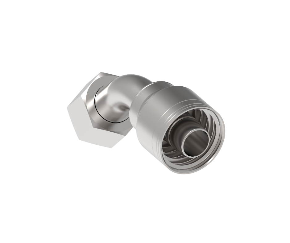 Danfoss crimp fitting 1A4BFA4 45°