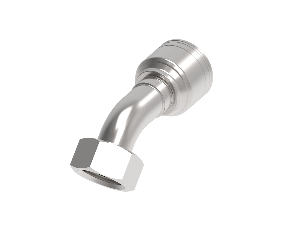 Danfoss crimp fitting 1A8DLA4 45°