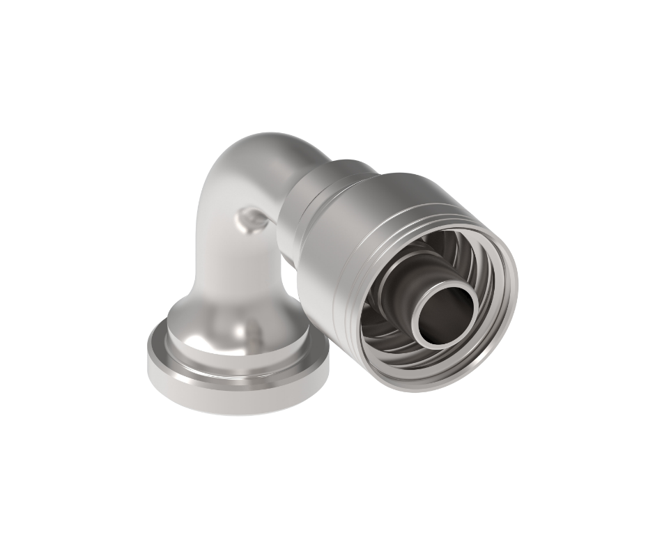Danfoss crimp fitting 1A10KSB10 90°