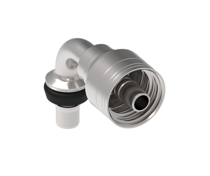 Danfoss crimp fitting 1A10MCB10 90°