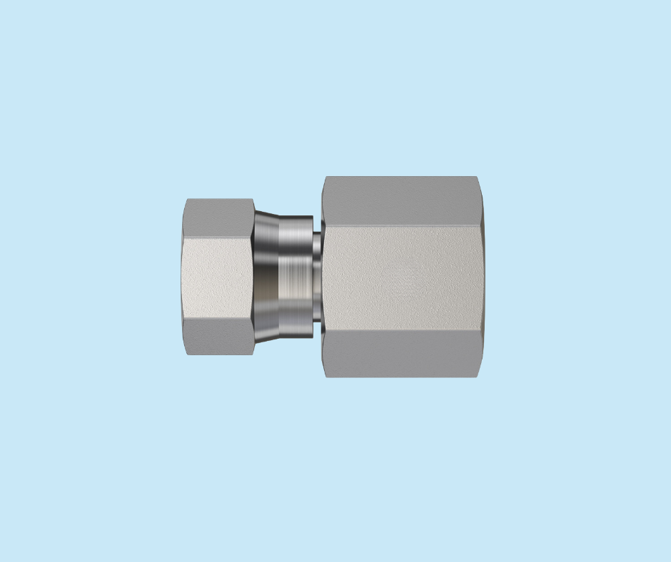 Female JIC Swivel x Female Pipe 6506-02-04 Female JIC Swivel x Female Pipe