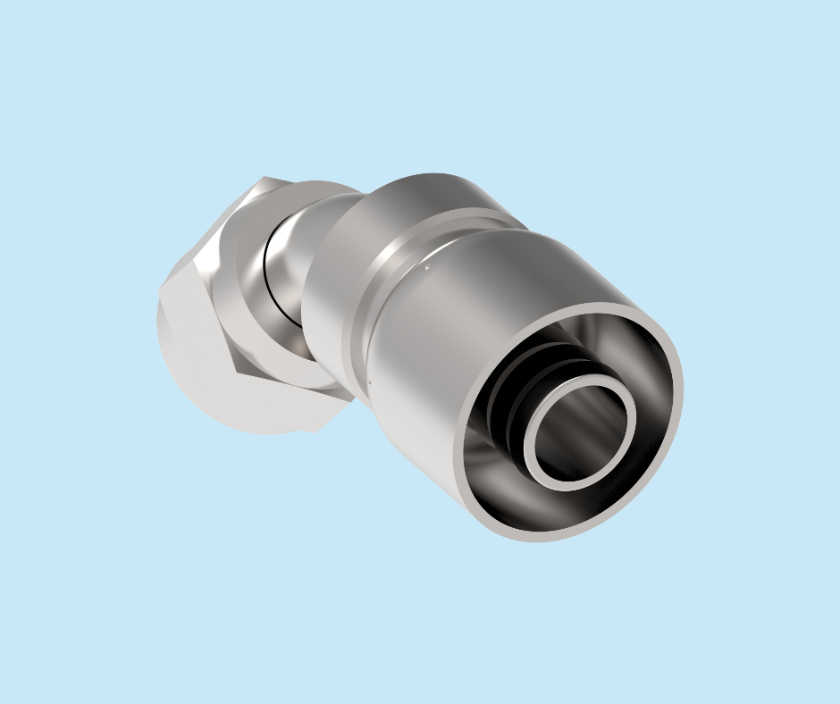 Danfoss crimp fitting FJ3243-0404S 45°