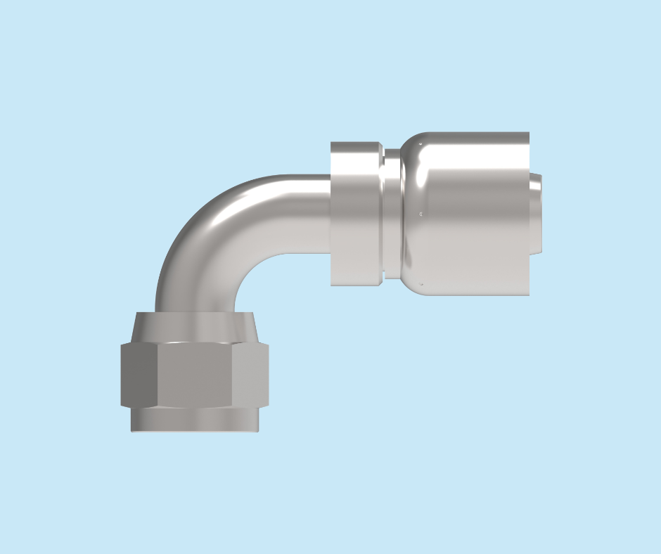 Danfoss crimp fitting FJ3244-0404S 90°
