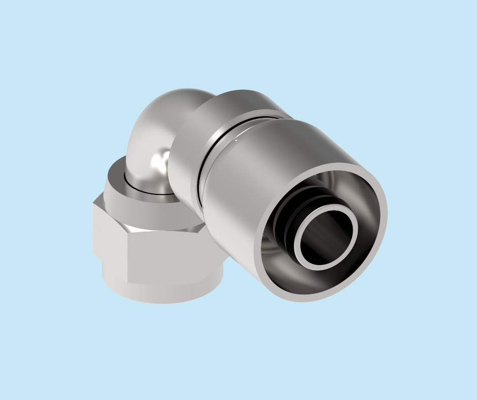 Danfoss crimp fitting FJ3244-0404S 90°