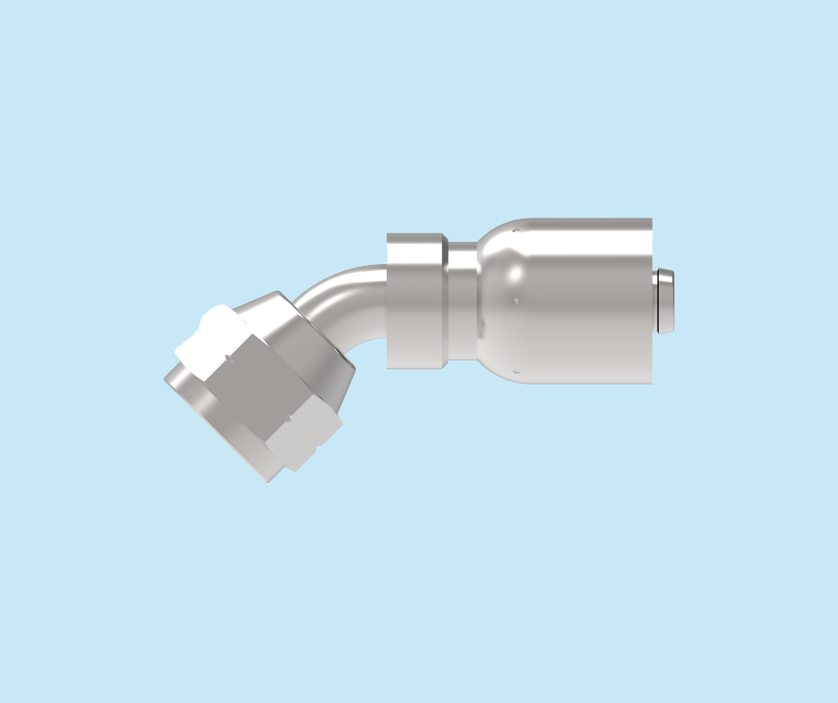Danfoss crimp fitting FJ3246-0606S 45°