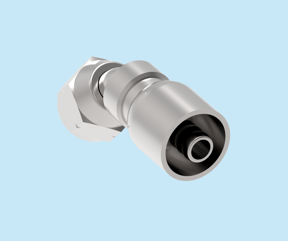 Danfoss crimp fitting FJ3246-0606S 45°