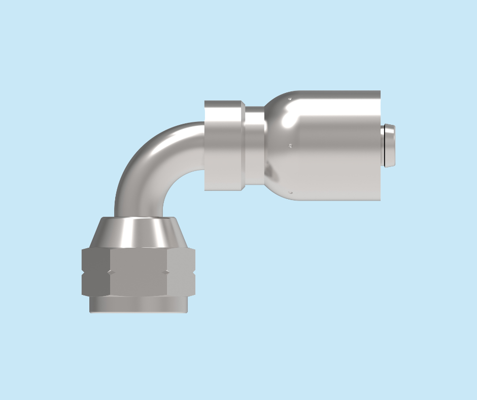 Danfoss crimp fitting FJ3247-0606S 90°