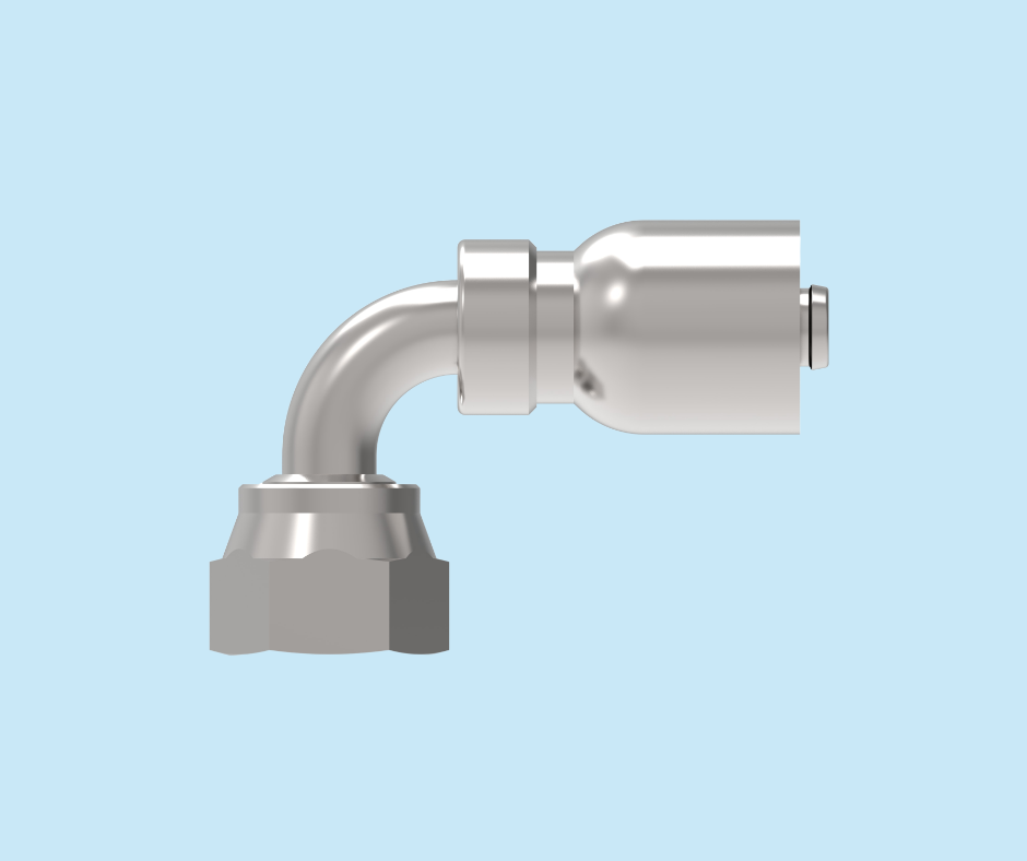 Danfoss crimp fitting FJ3255-1010S 90°
