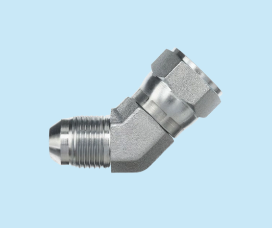 JIC union 6502-02-02 45° female swivel