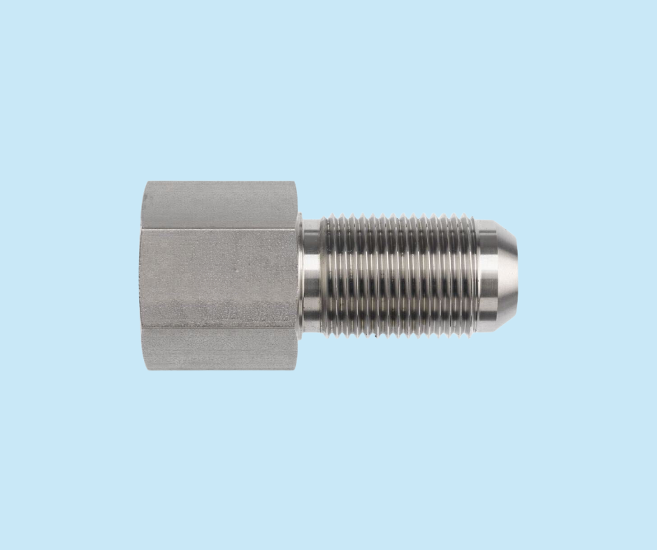 JIC x Female Pipe 2705-16-16 Female Pipe Bulkhead