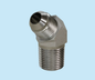 JIC x Pipe 2503-04-08 Male JIC x Male NPT 45°