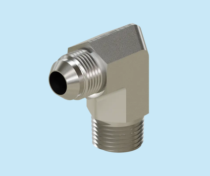 JIC x Pipe 2501-08-02 Male JIC x Male NPT 90°