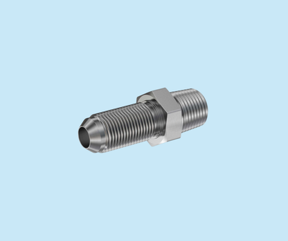 JIC x Pipe 2706-06-04 Male Pipe Bulkhead