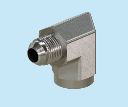 JIC x Female Pipe 2502-04-02 Female Pipe 90°