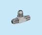 JIC x Pipe 2605-05-04-05 Male Pipe Run Tee